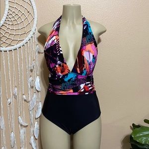 One piece bathing suit